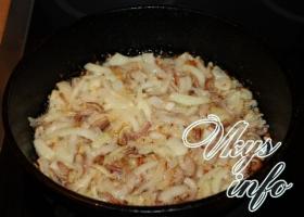 Картошка с грибами в духовке Рецепт печеной картошки с грибами